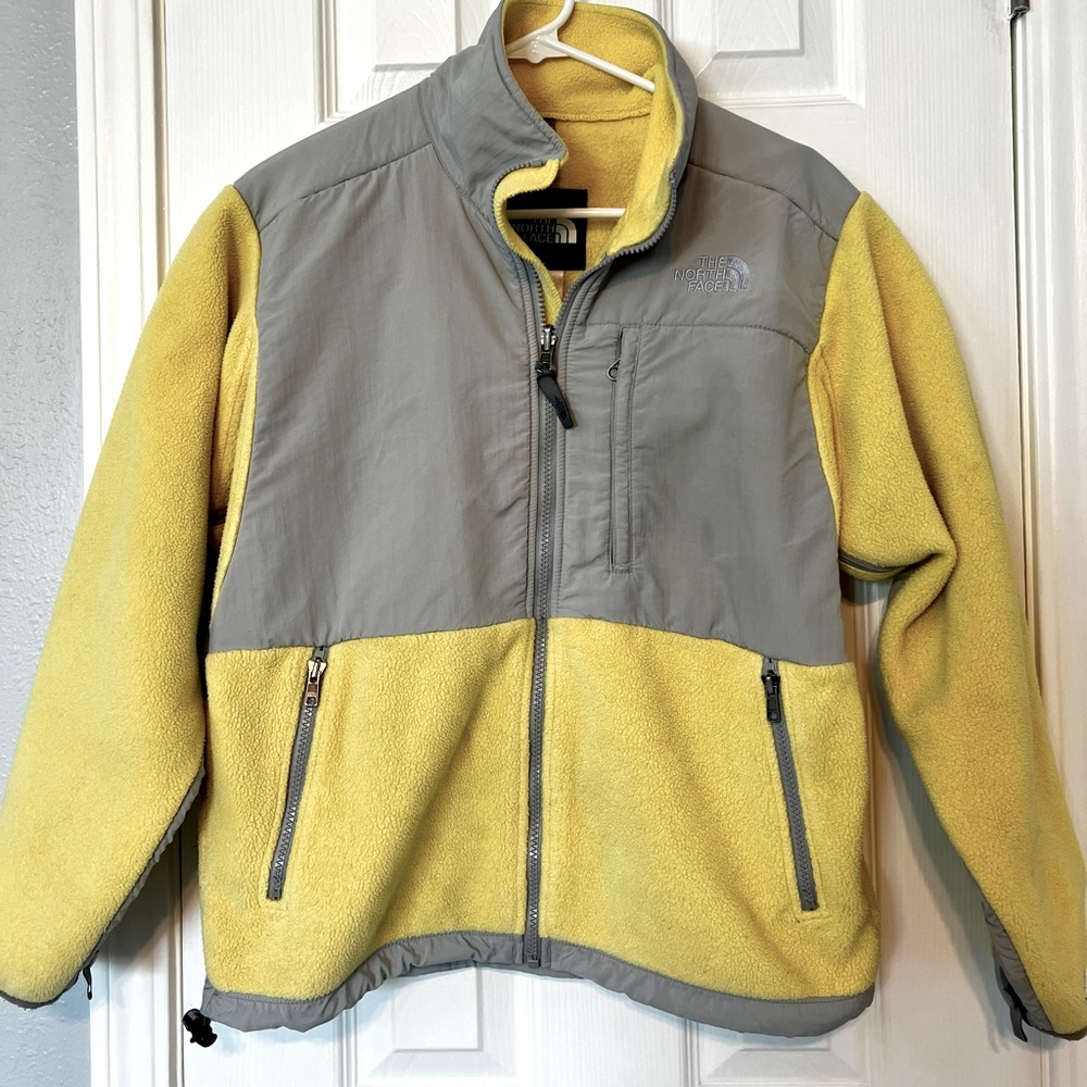 The North Face Yellow Fleece Jacket
